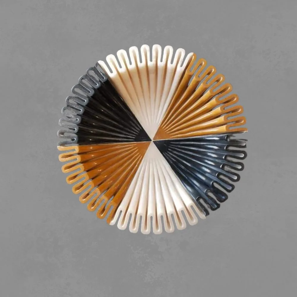 Modern Geometric Decorative Wall Plate