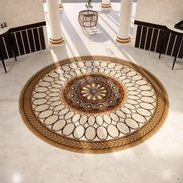 Marble Floor Medallions