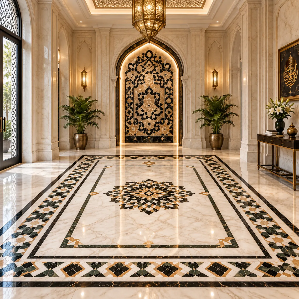 Prayer Room Floor Inlay