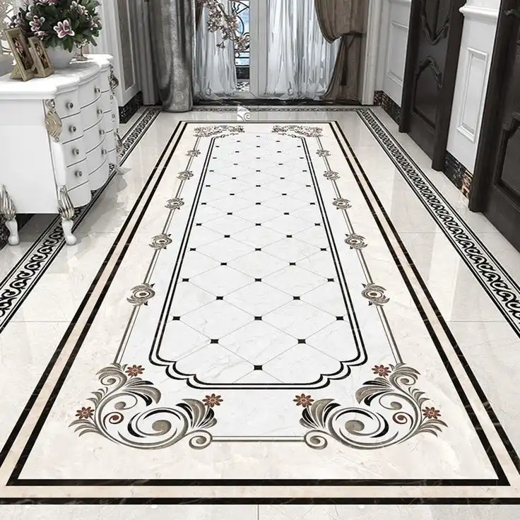 Marble Floor Inlay Art